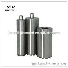 Reinforced concrete diamond core bits laser welded